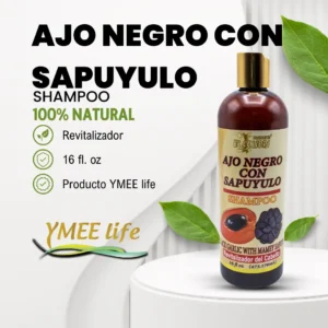 Ajo Negro con Sapuyulo Shampoo Revitalizador Natural