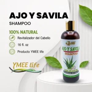 Ajo y Savila Shampoo 100% Natural Ymeelife
