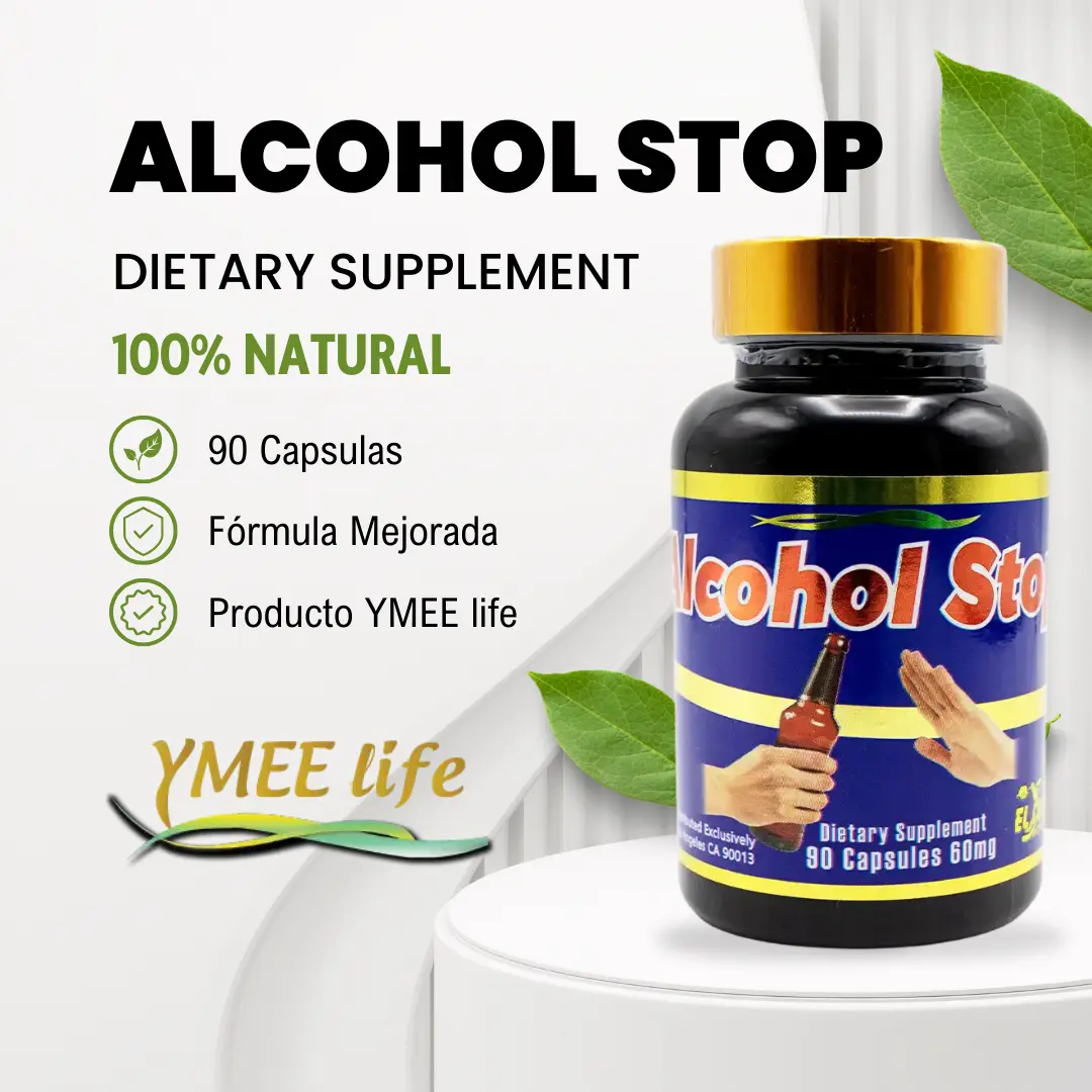 Alcohol Stop Capsulas Suplemento Dietetico Natural