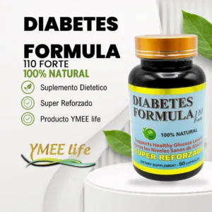 Diabetes Formula 110 Forte Capsulas Suplemento Natural