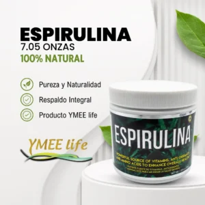 Espirulina en Polvo 100% Natural YmeeLife