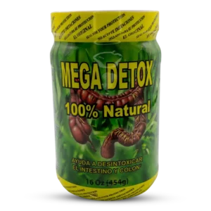 Fibra Natural 100 % MEGA DETOX 16 oz. (454 g) Fibra para desintoxicar el organismo
