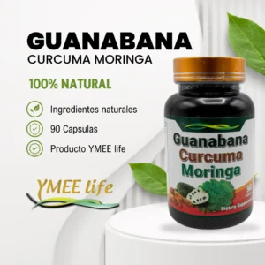 Guanabana Curcuma Moringa Capsulas Suplemento Natural