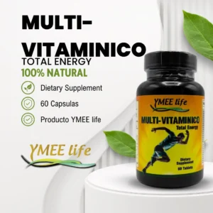 Multi-Vitaminico Capsulas Total Energy Suplemento Natural