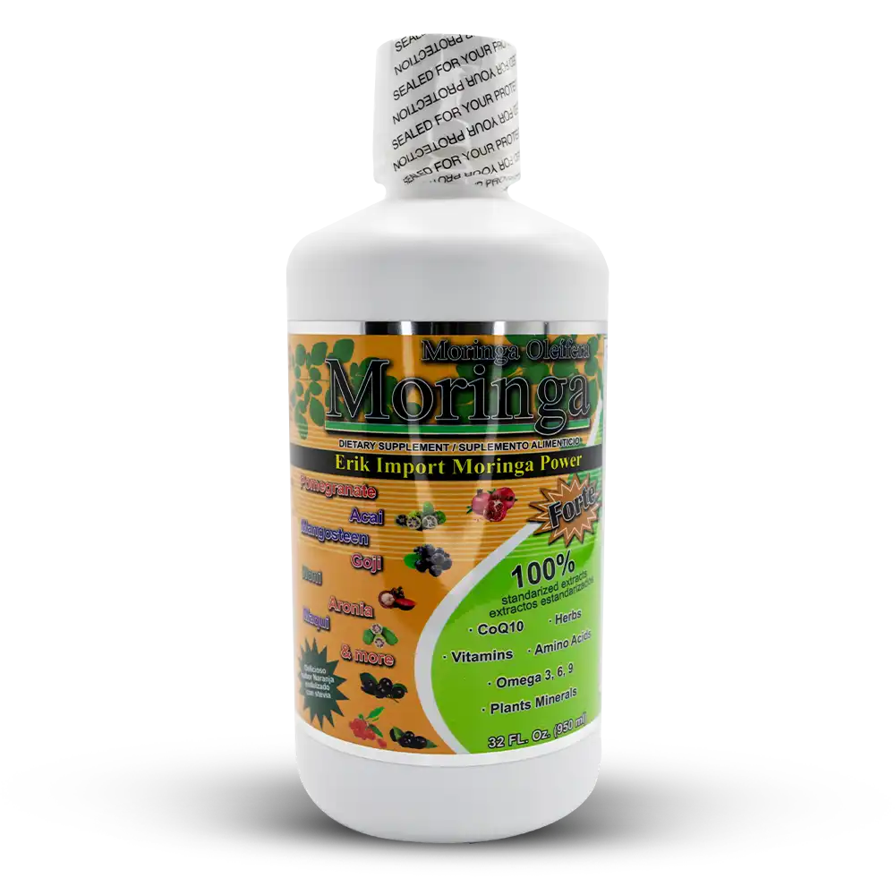 Moringa Forte 100 % extractos estandarizados - Suplemento de Moringa