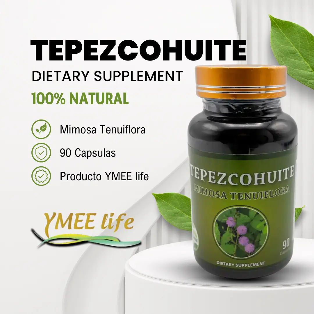 Tepezcohuite 90 Capsulas Suplemento Natural