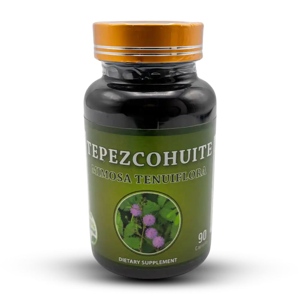 Tepezcohuite Suplemento 90 cápsulas - Mimosa Tenuiflora