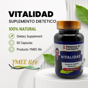Vitalidad Capsulas Suplemento Natural YmeeLife