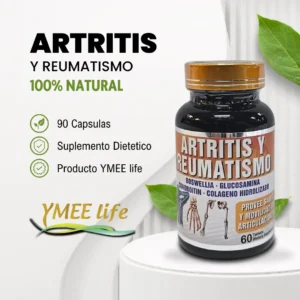 Artritis y Reumatismo Capsulas Suplemento Natural