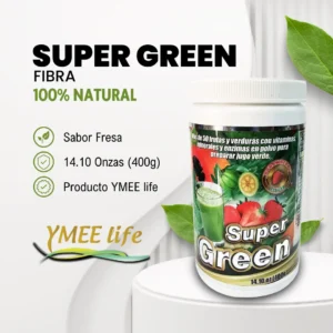 Super Green Fresa Fibra 100% Natural YmeeLife