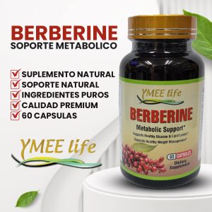 Berberine Suplemento 60 Capsulas Metabolic Support